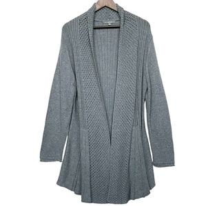 NY Collection knit open front Duster Cardigan, size 2xl